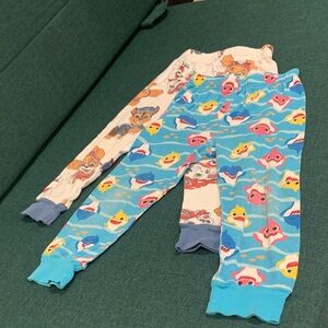 Colorful Kids Piece Pajamas(pants) 3t